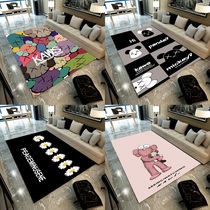 Tide brand carpet kaws living room creative small Daisy bedroom full cloakroom cute girl ins personality floor mat)