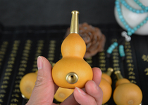 Thickness dual-use natural gourd filter nozzle can be cleaned by water filter Hand twist gourd can be used as a handle