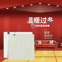 Electric floor heating electric Graphene Carbon fiber heating tile module household full set of floor heating system economy and energy saving