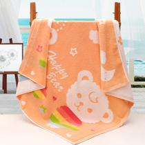 Special price Childrens wool towels enlarged by pure cotton Thickened Summer Kindergarten Cover Blanket Small Quilt Square Baby Bath Towels