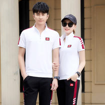 361 Sports Suit Men And Womens Summer Jordan Trends 2022 New Short Sleeve Long Pants Set Of Running Lovers