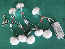 Pirate ship ceiling lamp led wick Rudder Childrens room fan Ceiling fan Bulb drive fan light accessories Light source