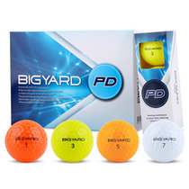 2020 new golf Korea Bigyard two-layer ball color two-layer ball long distance ball