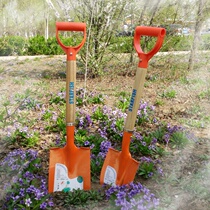 Gardening small shovel portable children shovel outdoor small shovel digging wild vegetables to make snowman tools manganese steel quenching small steel shovel