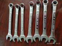 Japanese original imported ASAHI ASAHI ASAHI metal Plum Blossom Open double-head wrench CP series 6mm to 24mm