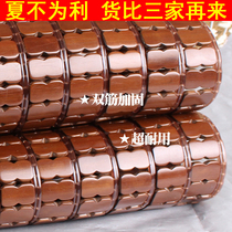  Carbonized mahjong mat Bamboo mat Cooling mat Bamboo grain block Summer mat 1 5m1 8m Single double student 1 2 Foldable