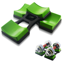 Dumbbell rack Dumbbell drag bracket Home fitness equipment Dumbbell accessories Non-slip anti-rolling plastic environmental protection