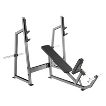 Huixiang HX-5042 commercial lying posture inclined barbell horizontal pushing frame pushing chair lifting bed chest pushing training equipment