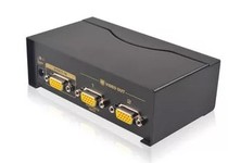 VGA distributor one-split screen HD video computer monitor 1 in 2 out divider 1 Drag 2 lines