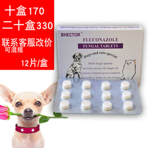 Lanhe dogs and cats efficiently kill fungi in the whole box of 12 skin pet dogs to fungus tablets flukang sitting