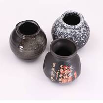 Japanese toothpick tube ceramic commercial personality creative restaurant toothpick cans dry ice container pot Japanese cuisine tableware