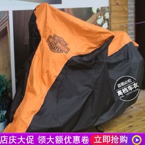 Harecar Hood Car Cover Motorcycle Coat 883 Hard Han Great Glider Road King Fat Paparazzi Dna Night Walker Signs X48