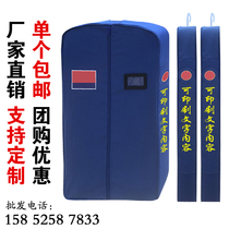 Customized plainclothes bag waterproof dustproof moisture-proof clothing cover interior storage bag suit cover fire Blue plainclothes storage bag