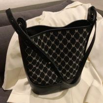miocra koly small mk jacquard bucket bag Women summer 2021 New Tide large capacity shoulder shoulder bag