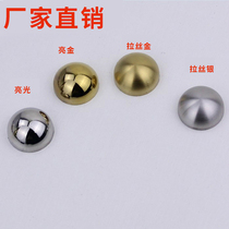 Glass Half Round Ball Lens Nail Glass Trim Nail Advertising Nail Decoration Screw Cap Mirror Nail Manufacturer Direct Kedi Poetry