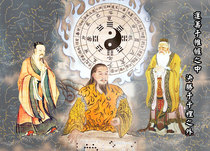  Fate Statue painting Fuxi Bagua portrait Ancient Yi Geng San Shengtu Fuxi Zhou Wen King Confucius hanging painting Worship