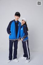 Minhang District Qibao No. 2 Spring and Autumn Sports Hooded Zipper Set