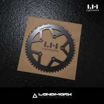 Lightworks carbon fiber positive and negative teeth lightweight disc single disc 130 110BCD small cloth suitable