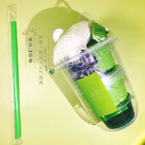 Smear the tea sparkling glue to decompress the mud the bigger the diy cover box mesh Slime toy