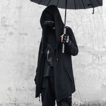 Spring Dark Code Wizard Dress Men Young Young Teen Coat Clothes Connected Black Coat