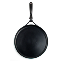 Export 32cm non-stick coating large frying pan pancake Taizhou food cake tube wheat cake pan pancake fruit induction cooker