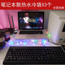 Notebook radiator 13 inch 14 inch 15 6 inch 17 inch water cooled ice bag