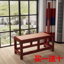 Solid Wood tendon stool and tendon plapping and stretching multifunctional ligament drawbar tendon Bed lumbar fitness chair yoga