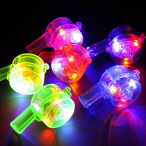 Luminous Whistles Flash Whistle whistles bar KTV concert event Props Night Light Children Gala Kindergarten Led