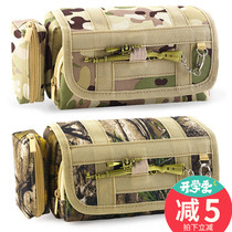 Primary school student pencil bag Boy stationery box Camouflage canvas Childrens multi-functional lightweight large capacity cool pencil box