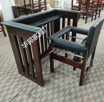 Standable soft bag New version defendant chair Spot soft bag defendant bar Witness table Court fence customization
