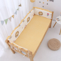 Crib beds walled pure cotton fencing anti-fall Children splicing bed Soft bag Baby Anti-collision blocking single-sided three sides