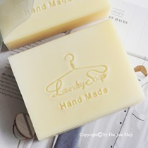 (HP2012)5*4 laundry family soap chapter exquisite acrylic handmade soap chapter laundry soap