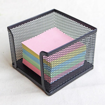 Office supplies stationery desktop supplies pay-in box metal wire mesh memo box high quality