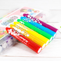 Childrens oil painting stick 12 colors 24 color water soluble spinning stick kindergarten hand graffiti crayon painting set