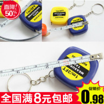 9 9 Home automatic retractable tape measure Multi-purpose telescopic ruler Measuring ruler Cute mini small steel ruler