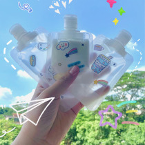 Travel Sub Bagging Cosmetic Skin Care Shampoo Disposable Cashier Bag Lotion Small Sample Bottling Bottle Portable Empty Bottle