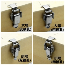 Right angle lock buckle 304 stainless steel double spring buckle lock lock lock box buckle industrial buckle box buckle accessories