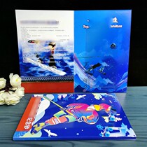 Commemorative banknotes Collection Book of banknotes 1 pair of 2 Banknote Packing Booklet protection Book of two double notes empty Book of notes