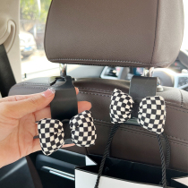 SPECIAL CAR INTERIOR VEHICULAR SEAT REAR ROW HOOK INVISIBLE LOAD BEARING CONTAINING SUPPLIES SMALL HOOK MULTIFUNCTION SET UP