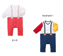 New Japanese mikihouseHB Bear Rabbit Fake Strap jumpsuit 70-1210-827 1211-820
