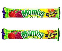 Mamba Fruit Chewy Candy 2 65oz 2 Packs (Sour Fru