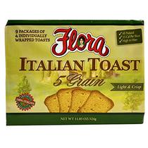Florra Foods Italian Hard Toast 5 Grain-1 Package