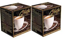 2 Boxes GlutaLipo Coffee 12-in-1 (20 Sachets) 2 B