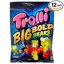New 333107 Trolli 4 Oz Big Bold Bears (12-Pack)