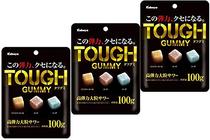 Japanese Tough Gummy Candies × 3 bags  No a204 nul