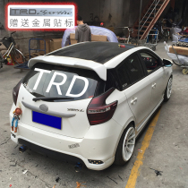 Suitable for Toyota Vechi FS Zhixun modified large tail TRD fixed wind wing without drilling top wing ABS