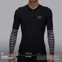GRC summer new fake two-piece design road bike riding clothes long sleeve top sunscreen breathable