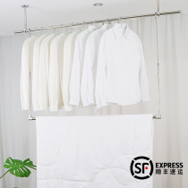 304 Stainless Steel Balcony Hooks Clotheshorse Home Single Stem Drying Rack Cool Hanger Telescopic Easy Sunburn