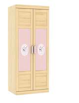 ABC log color 1# Two Door Wardrobe