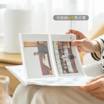 Simple gift box large capacity six-inch photo album commemorative book transparent insert postcard storage book Simple album 6-inch collection book family album 160